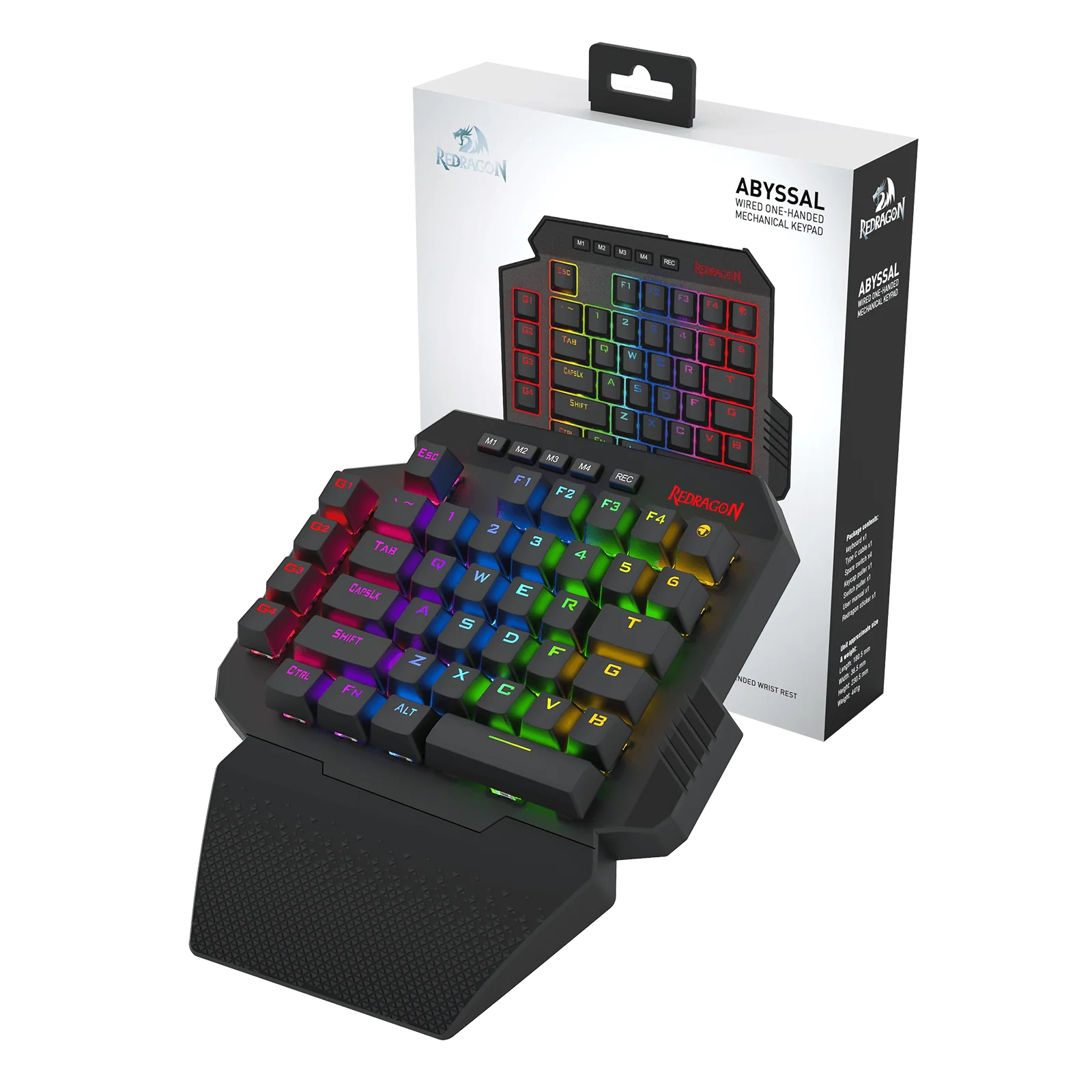 ABYSSAL K758 Wired One-Handed Keypad - Image 9