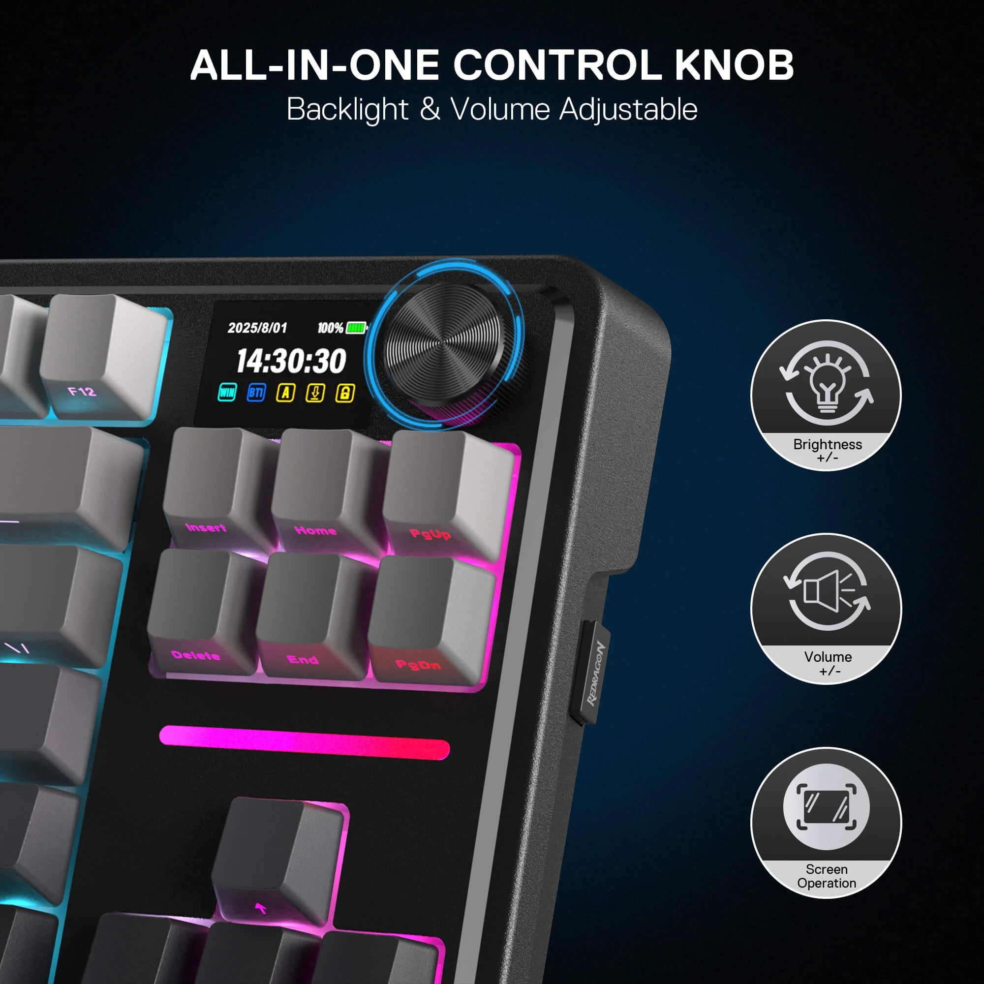 ANTONIUM K743 PRO (Side Printed PBT Keycaps) - Image 6