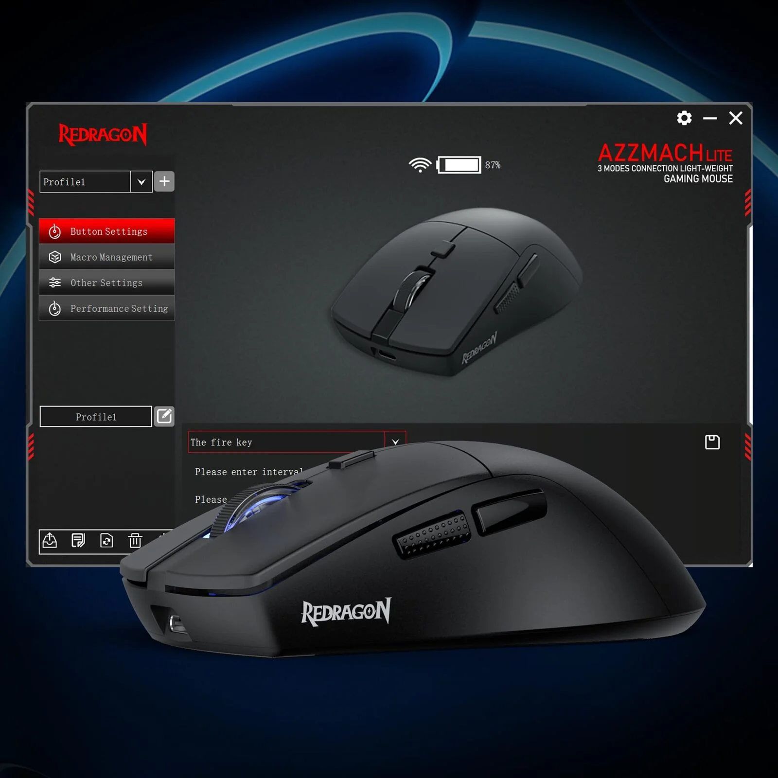 ANTONIUM K745 PRO Keyboard & AZZMACH M618 (1K HZ) Mouse Combo - Image 16