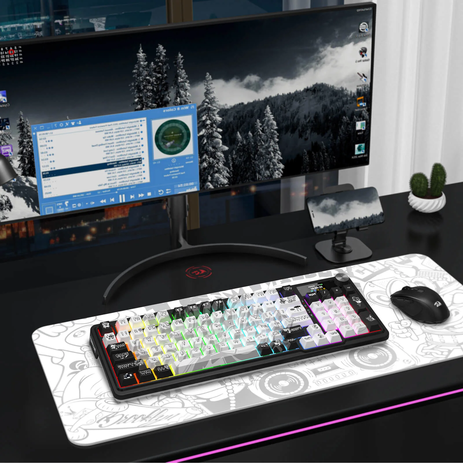 ARTEMIS K719 PRO Graffiti Keyboard - Image 10