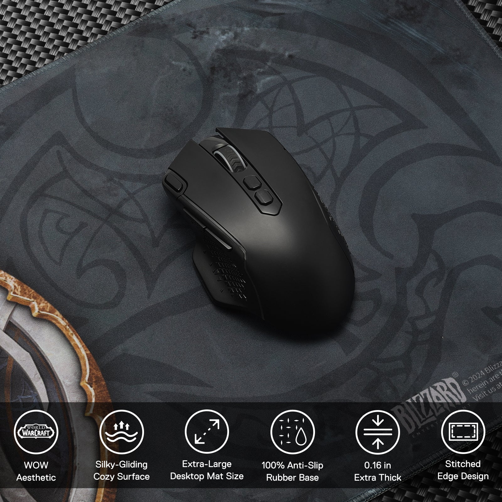 World of Warcraft XXL Gaming Mouse Pad/Desk Mat - Image 27