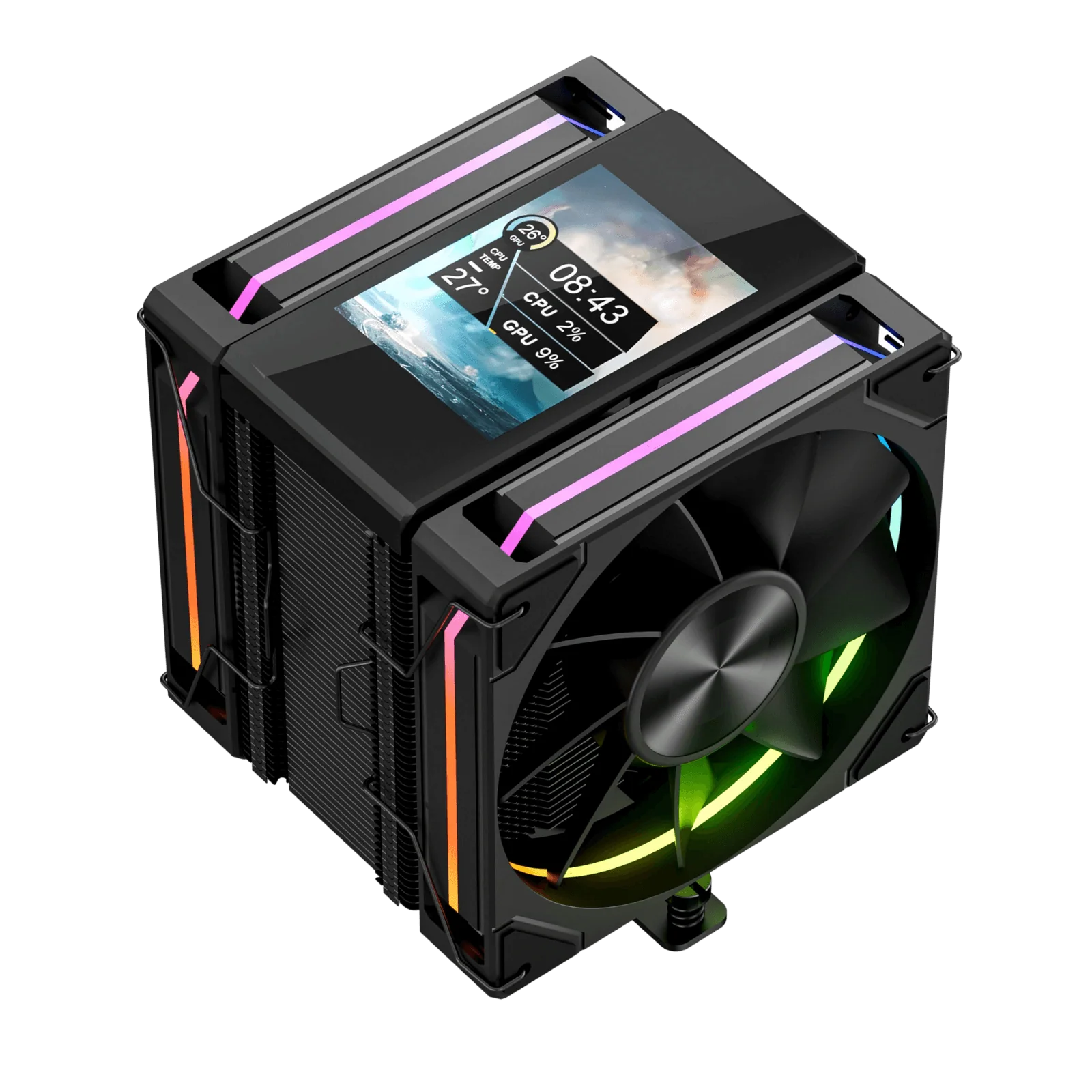 CC2313 Dual ARGB Single Tower CPU Cooler - Image 2