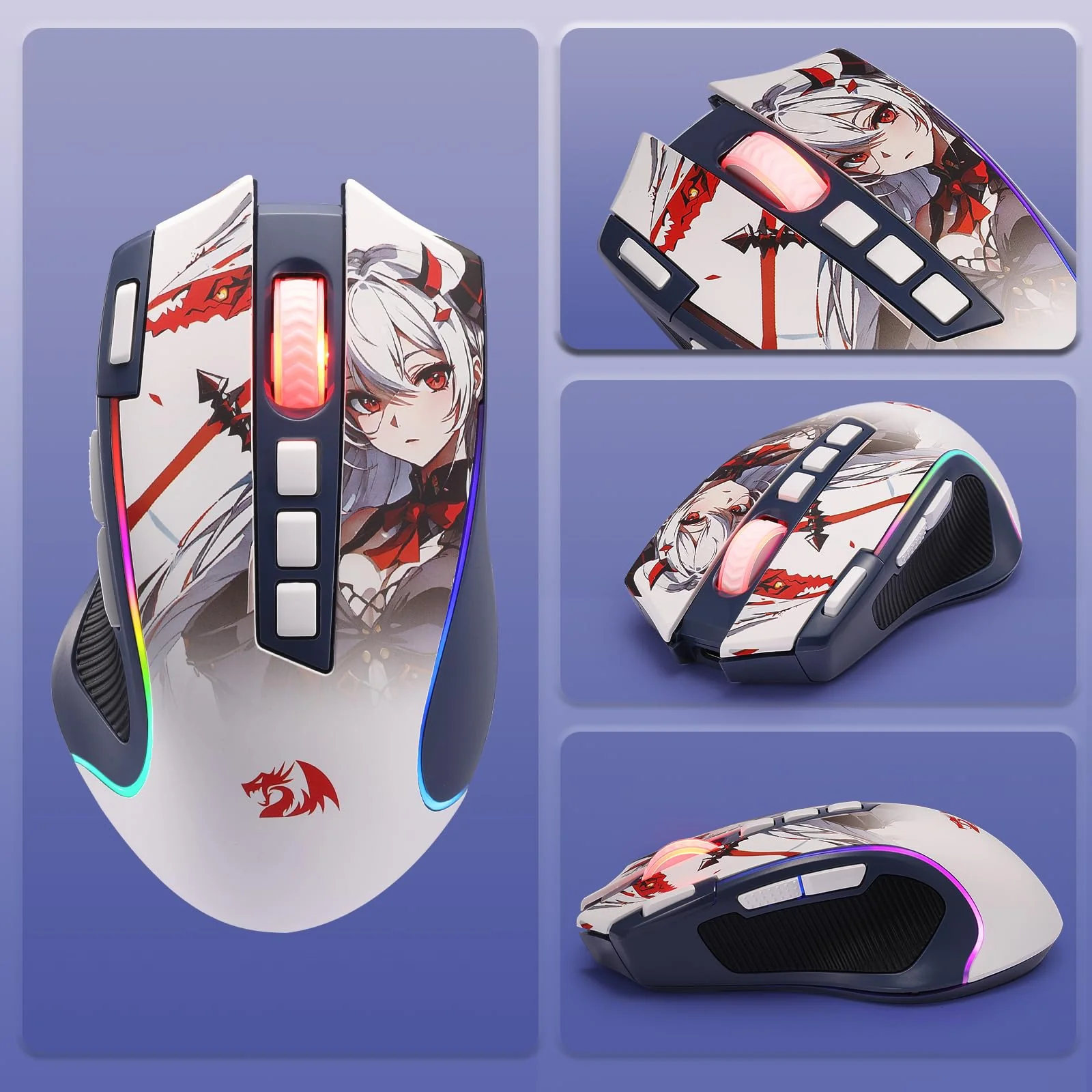 EISA K686 PRO SE Keyboard & M612 PRO Gaming Mouse Anime Combo - Image 17