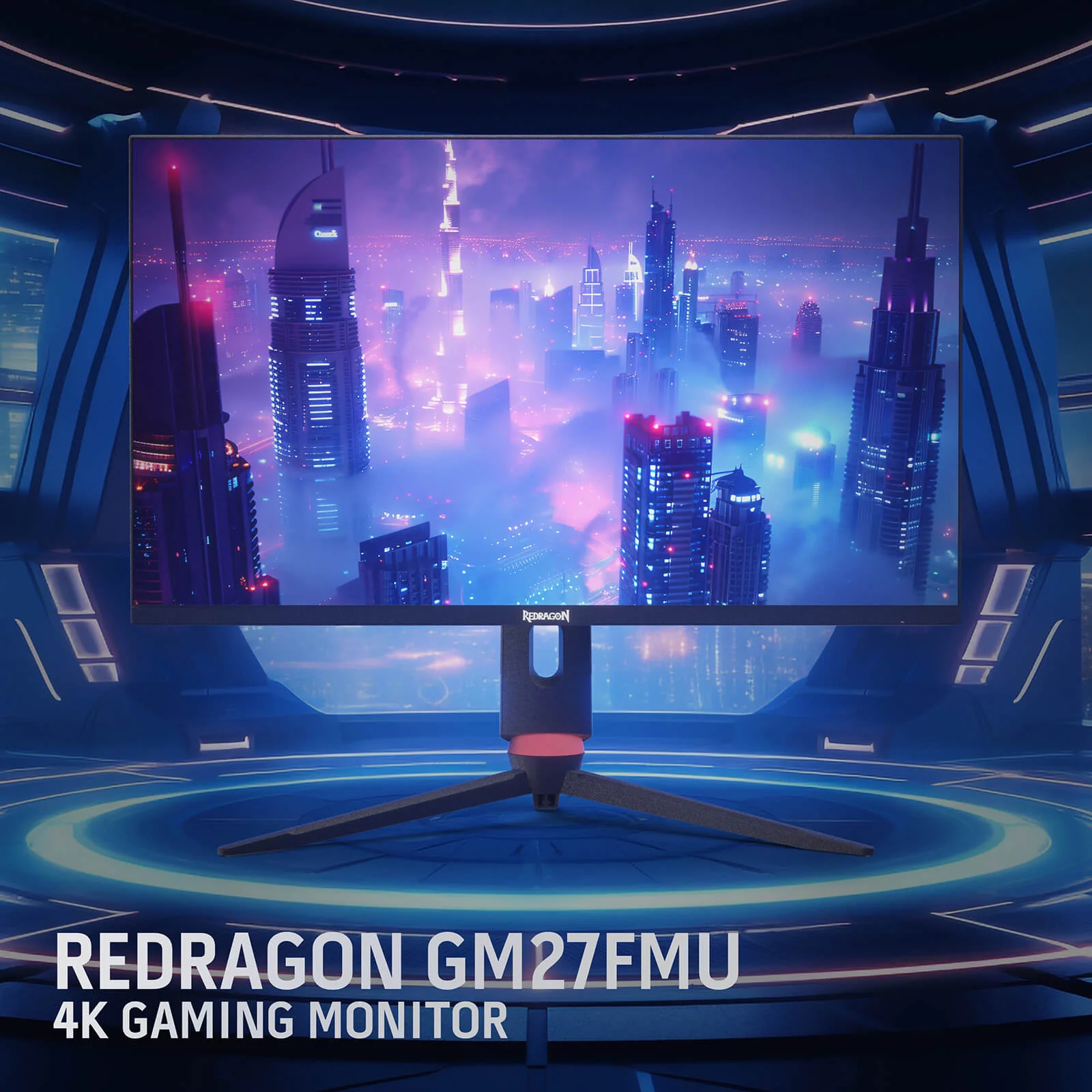 GIAGATE GMU27 27" 4K Mini-LED Flat Gaming Monitor - Image 7
