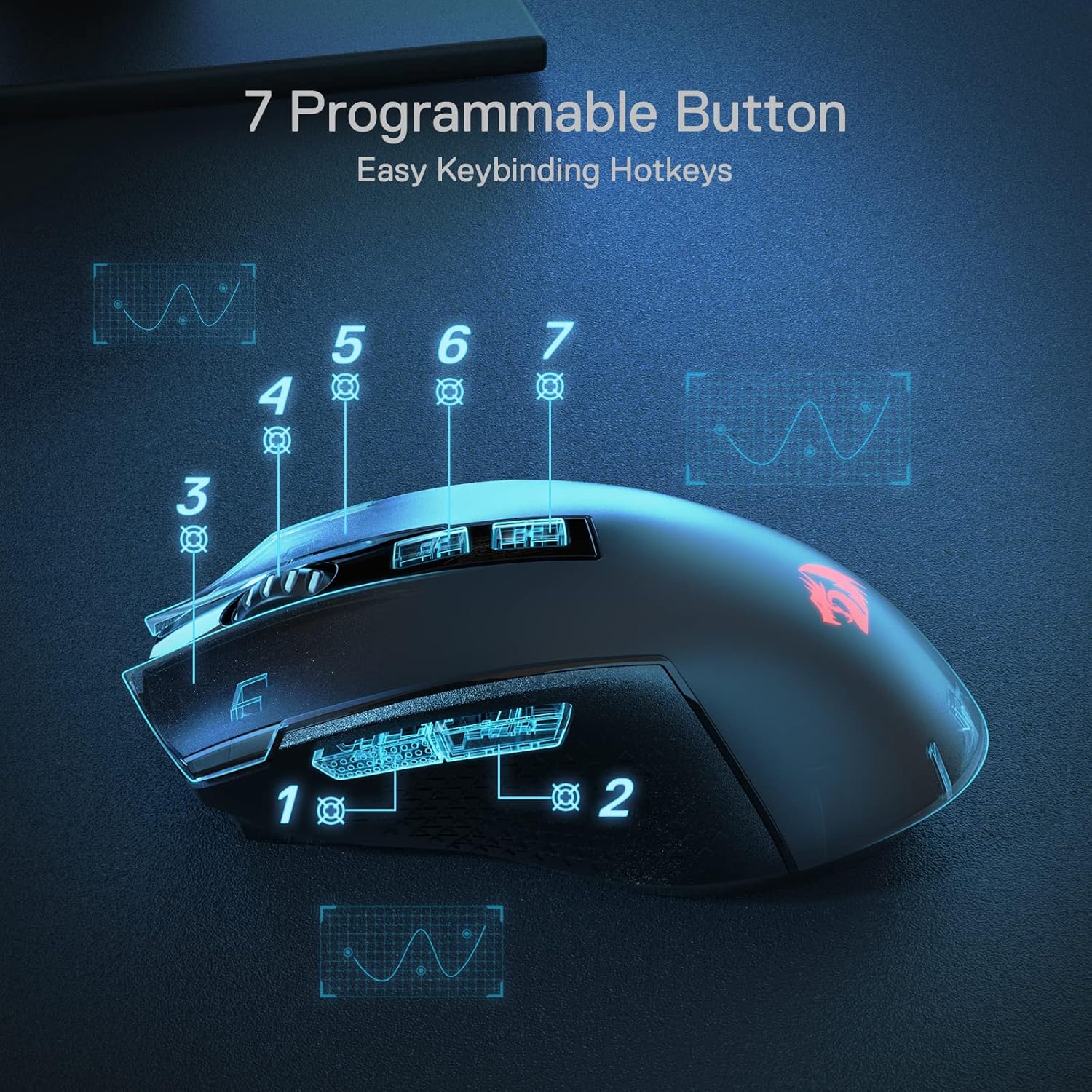 HORUS K618 Ultra-slim Keyboard & TRIDENT M693 Mouse Tri-Mode Combo - Image 16