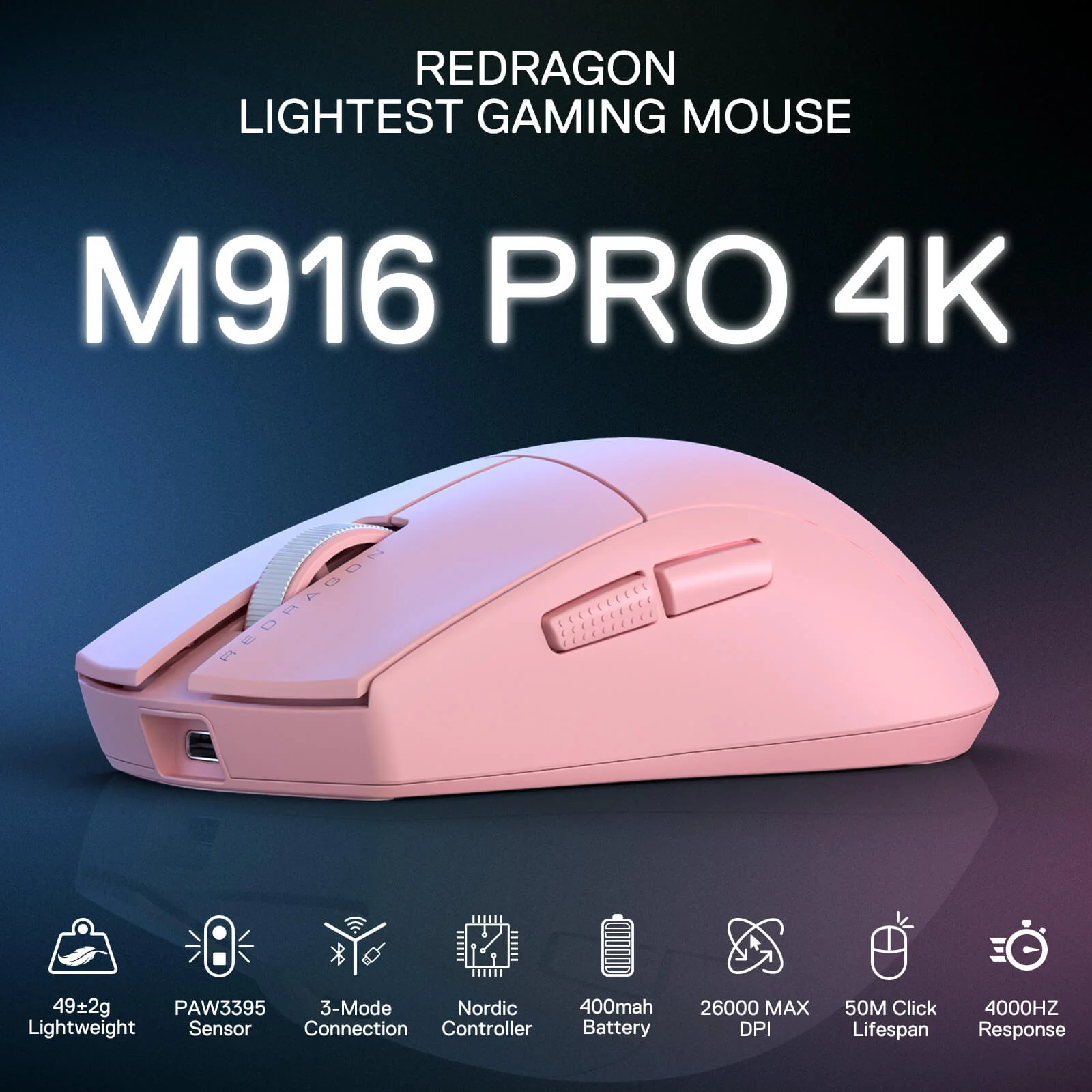 K1NG M916 PRO (4K Hz)/ G49 - Image 13