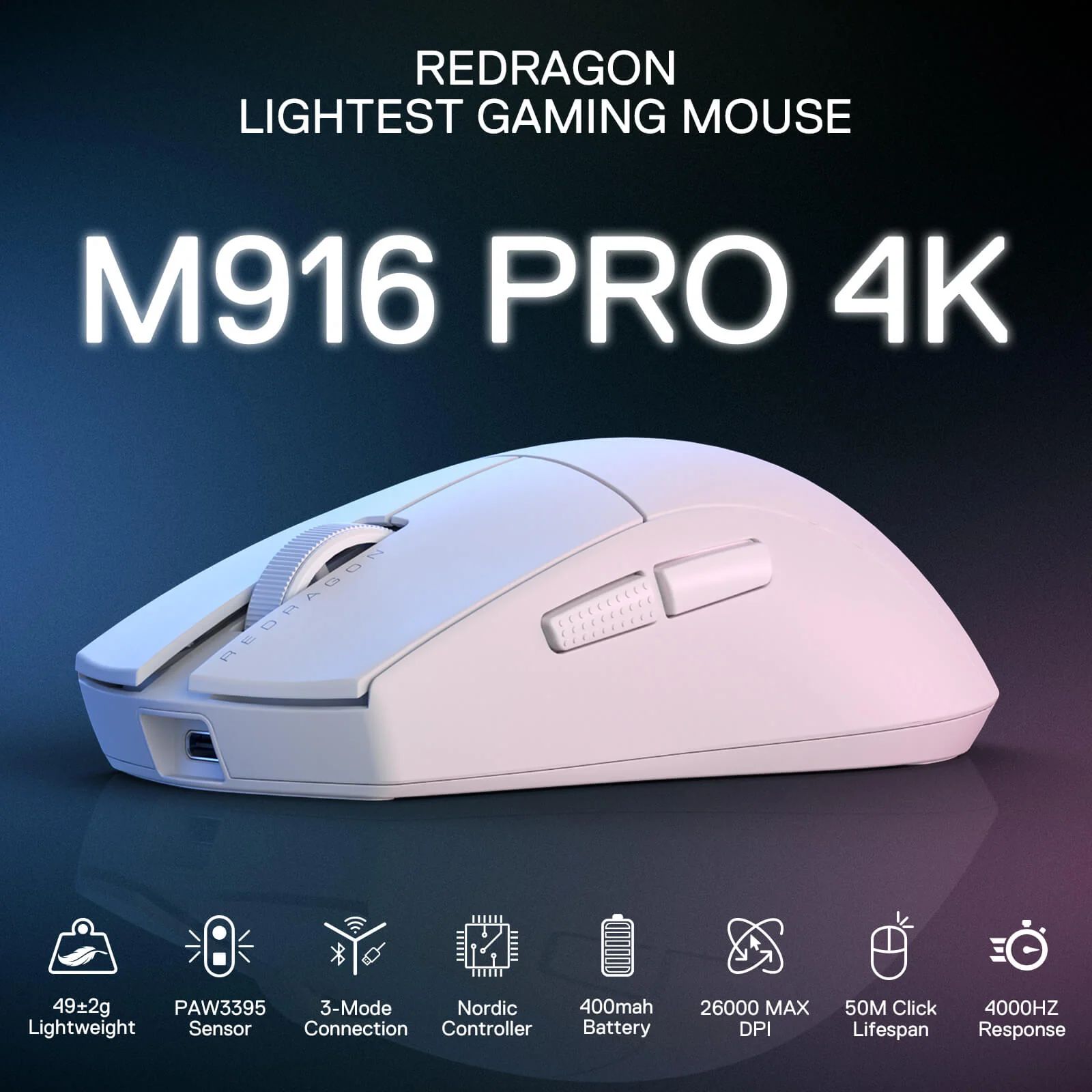 K1NG M916 PRO (4K Hz)/ G49 - Image 18