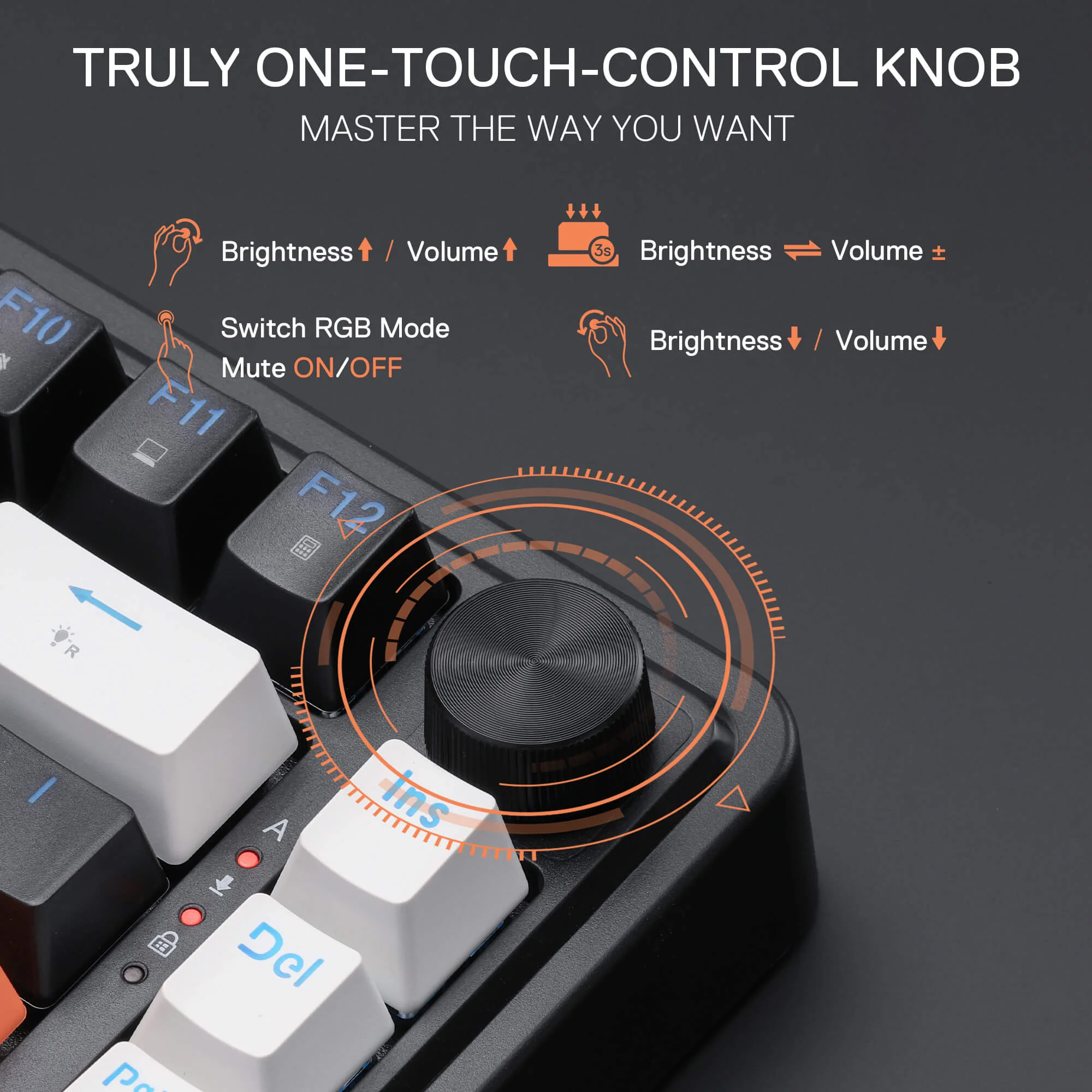 LANDSHAKER K714 (Magnetic Hall Effect Keyboard) - Image 7