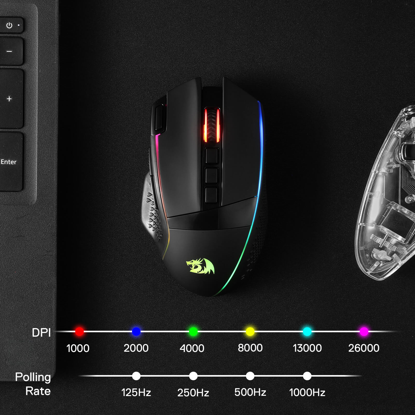 M991 Wireless FPS Gaming Mouse - Image 5