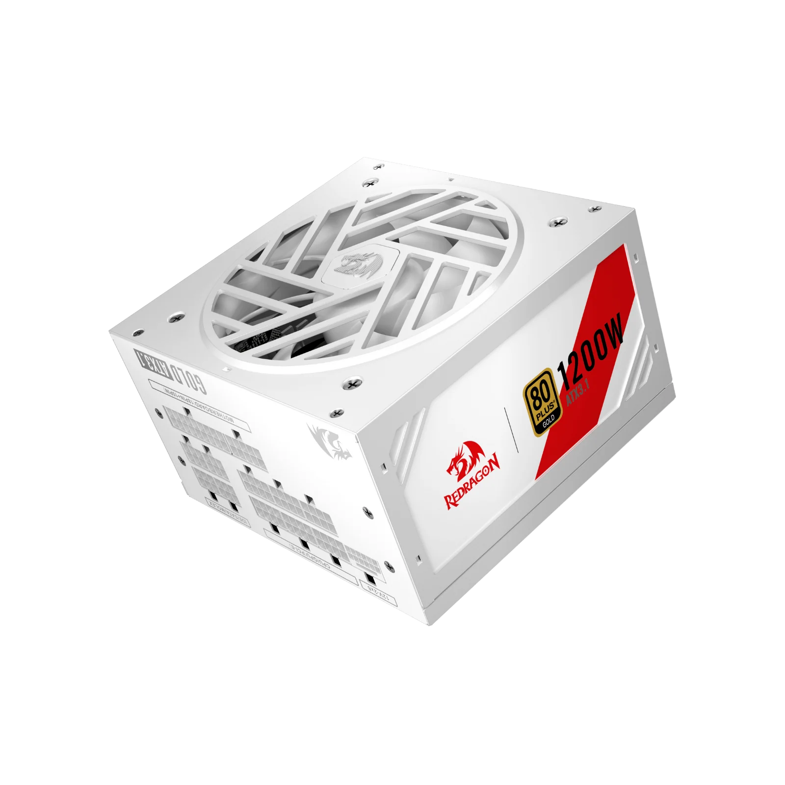 MASTER RGPS PRO 1200W 80 PlusĀ® Gold ATX 3.1 PSU (Black & White) - Image 16
