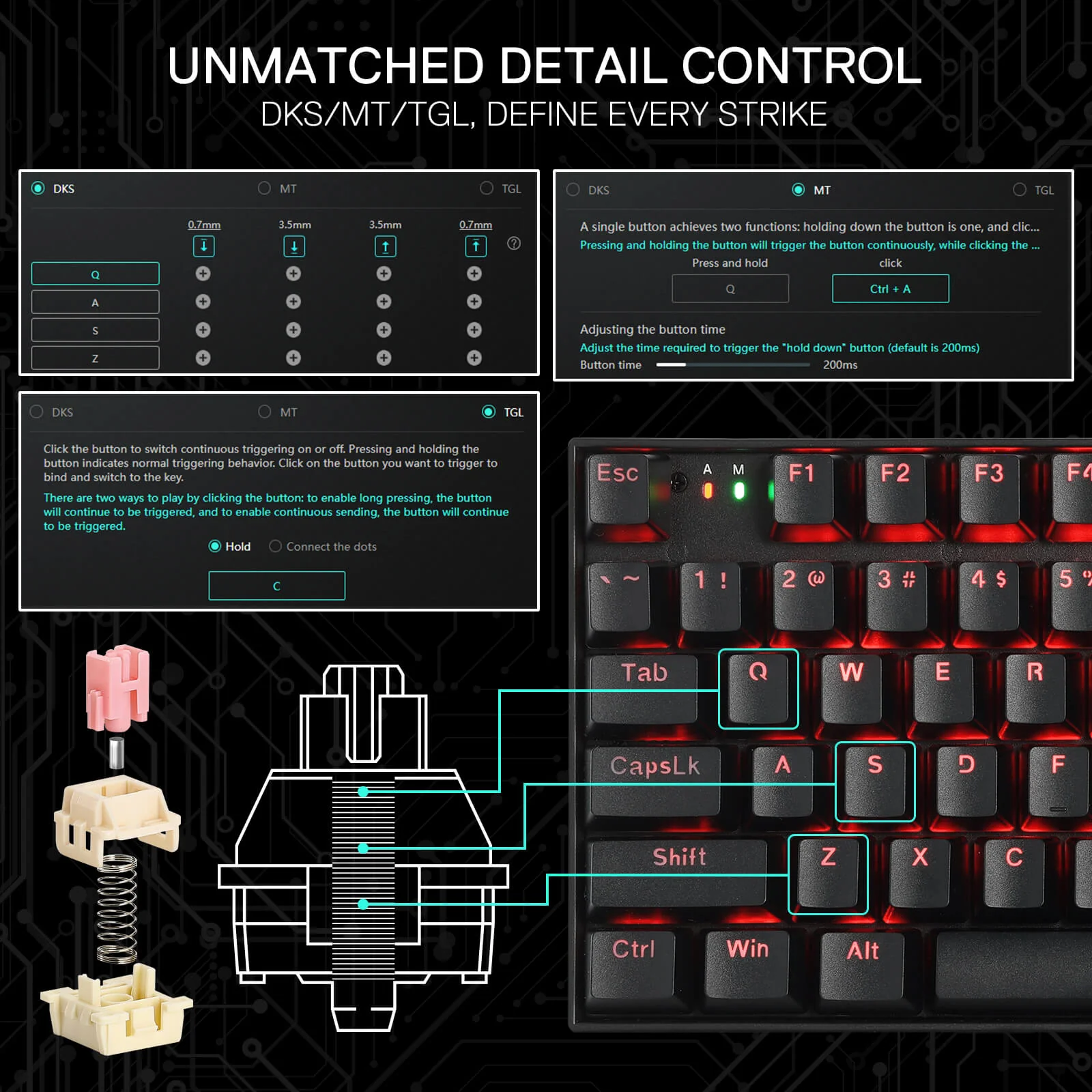 NEPHRITE K736 PRO (Magnetic Hall Effect Keyboard) - Image 7