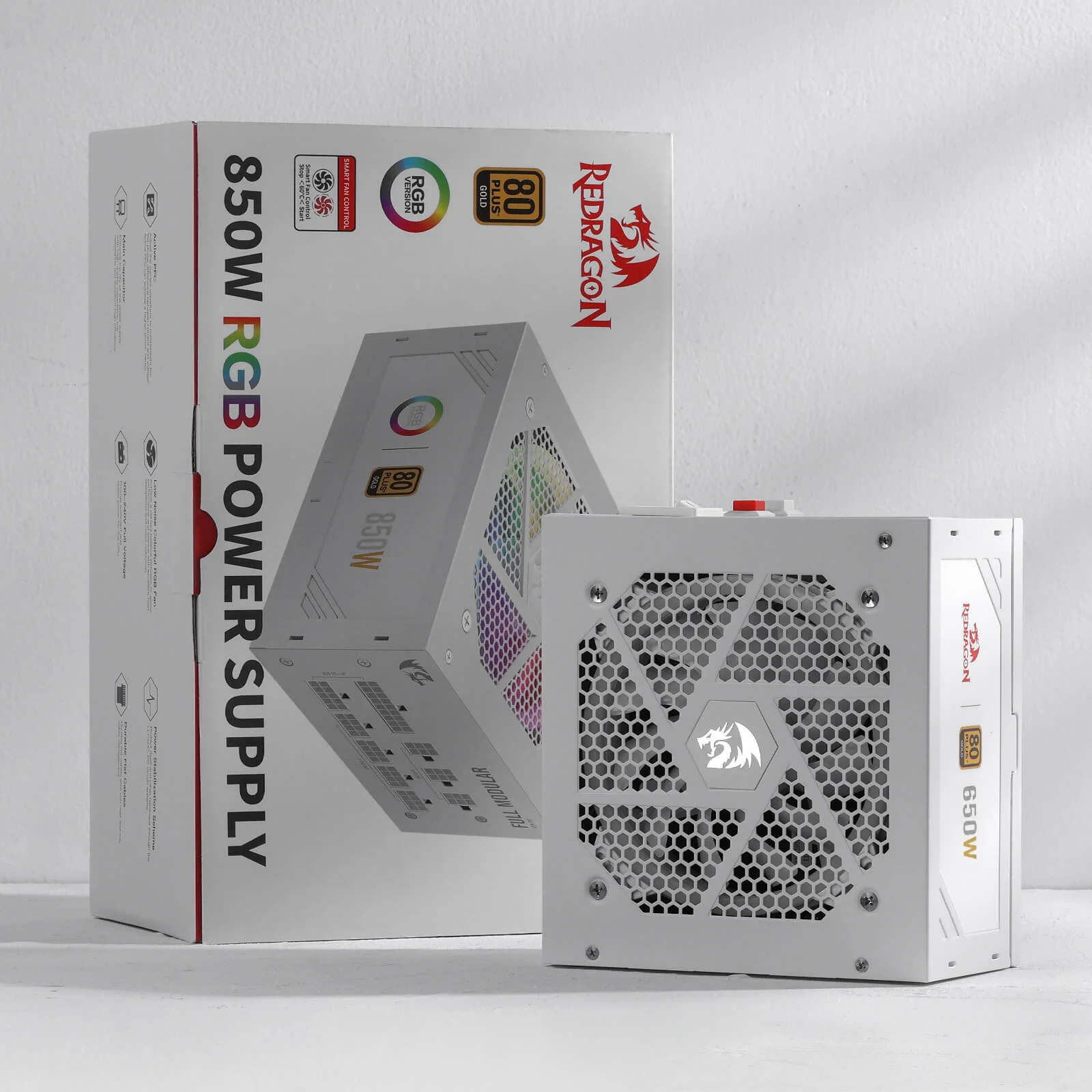 80 Plus® Gold Certified Fully Modular RGB PSU (Black & White) - Image 22