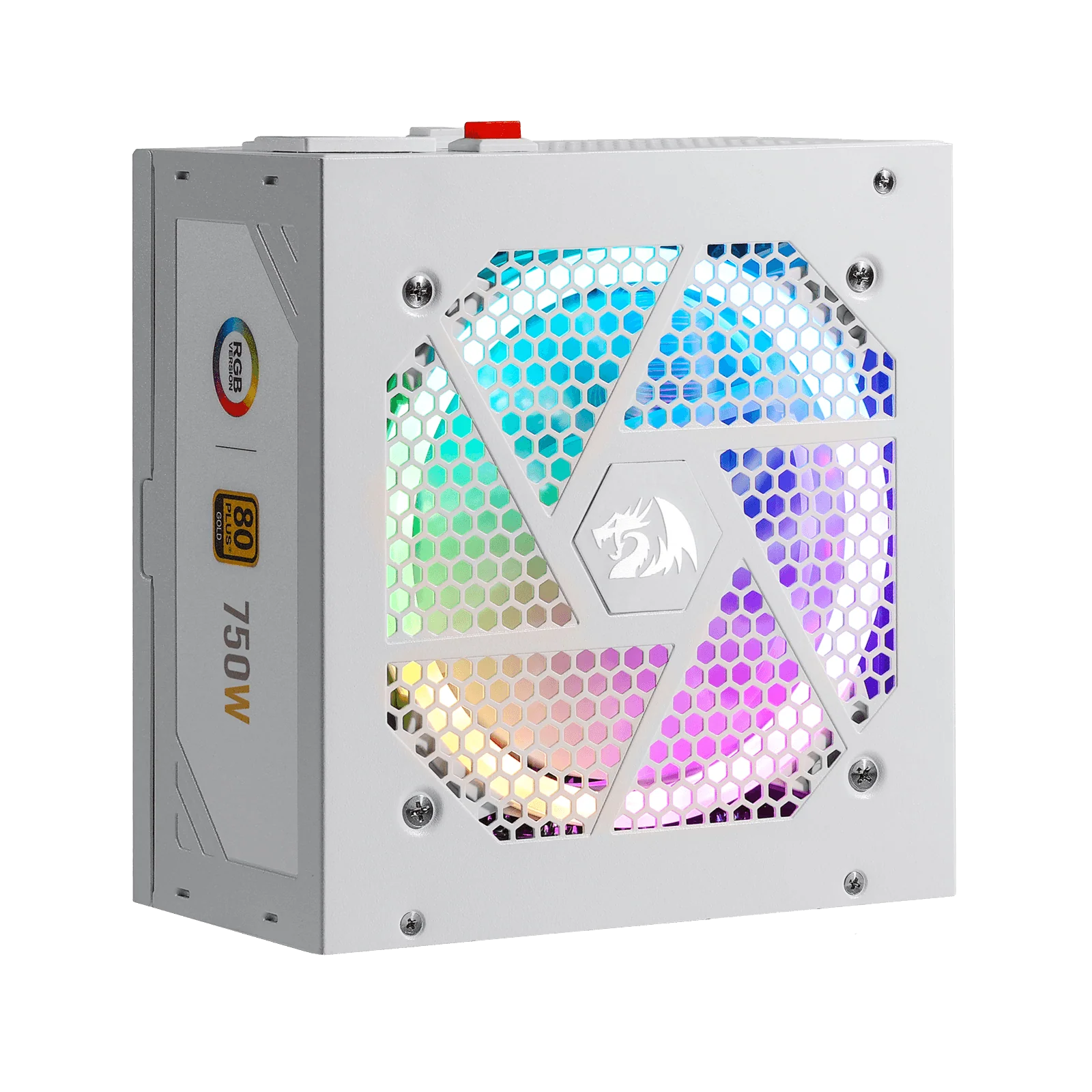 80 Plus® Gold Certified Fully Modular RGB PSU (Black & White) - Image 3
