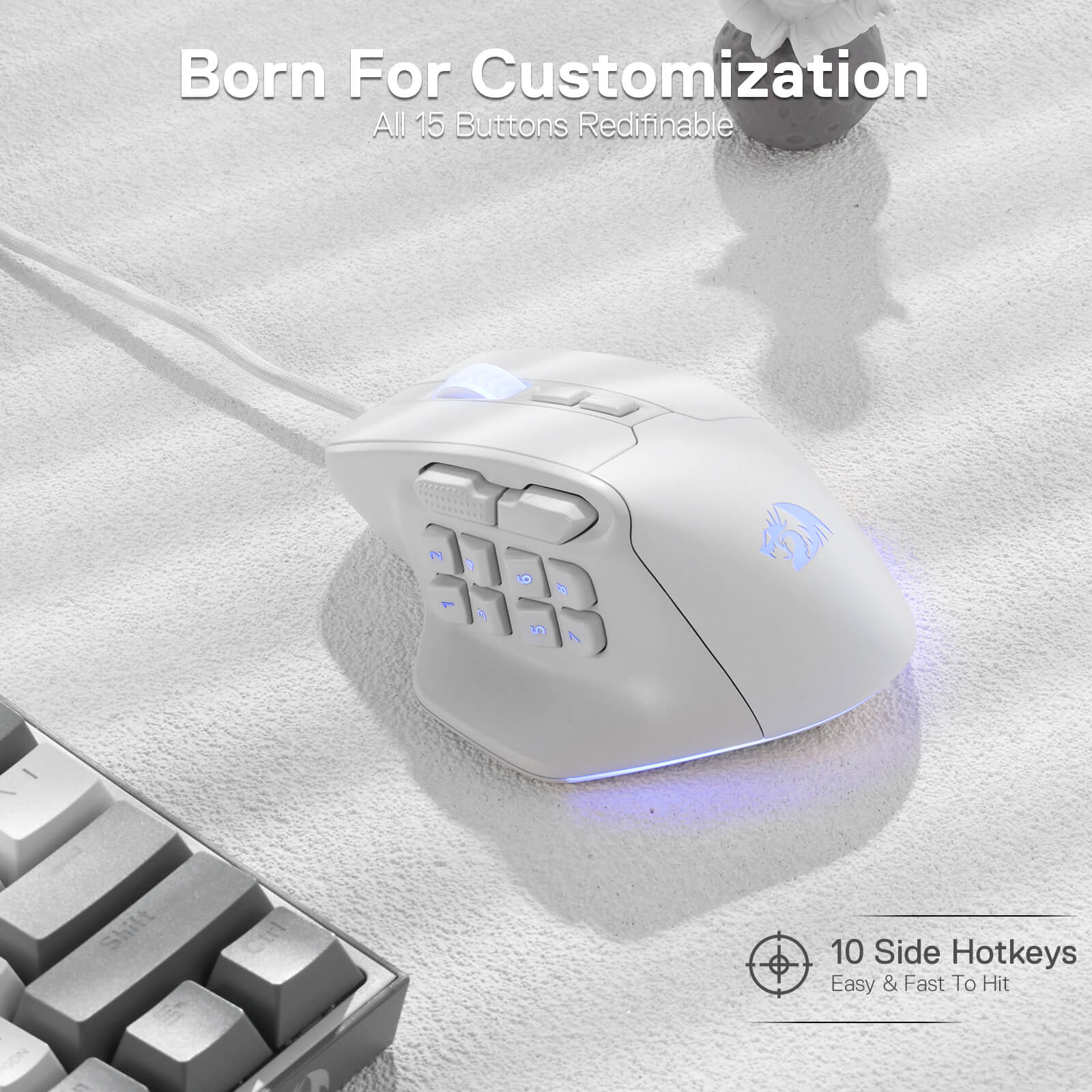 (Open-box) AATROX M811 MMO Gaming Mouse - Image 15