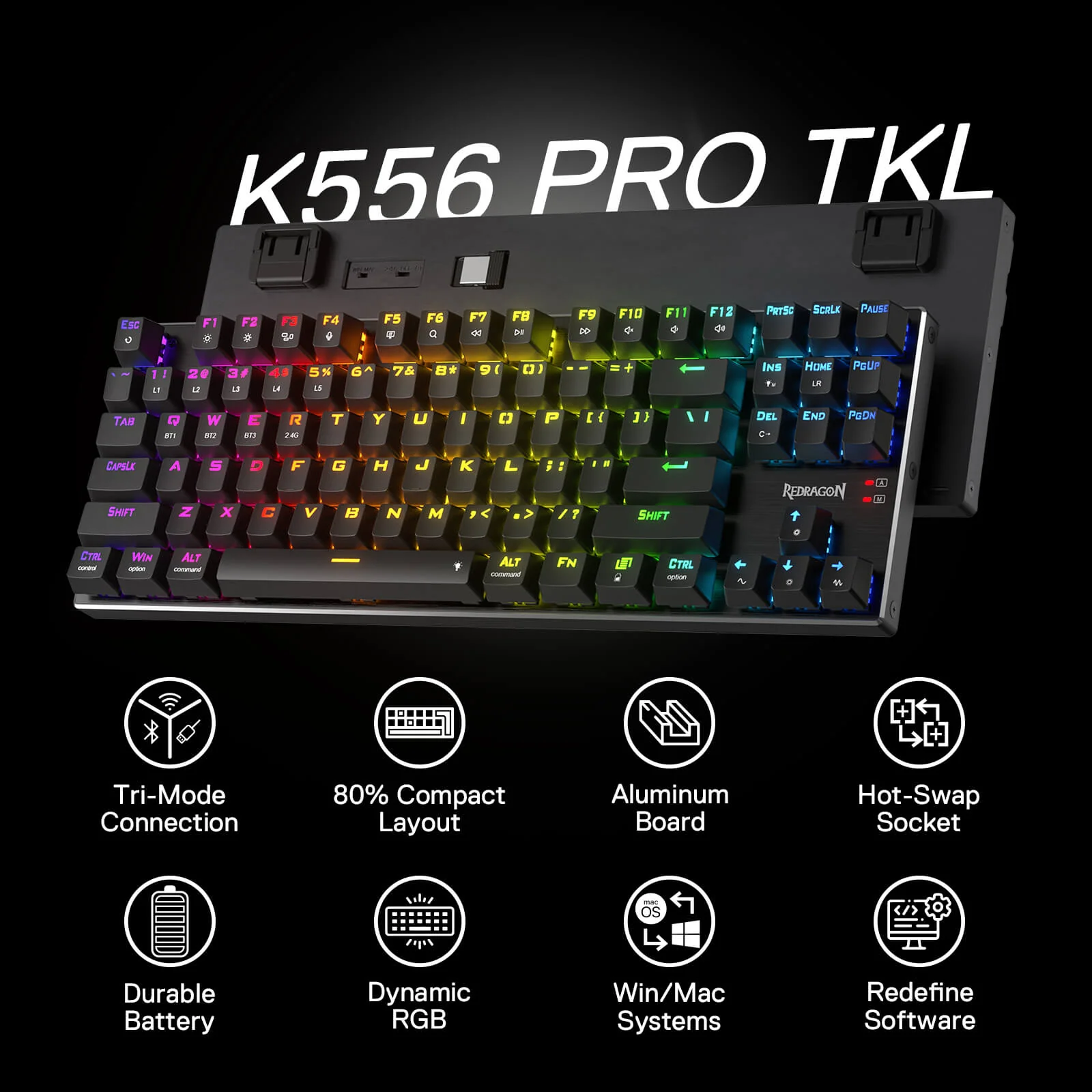 (Open-box) DHARMA K556 TKL - Image 4