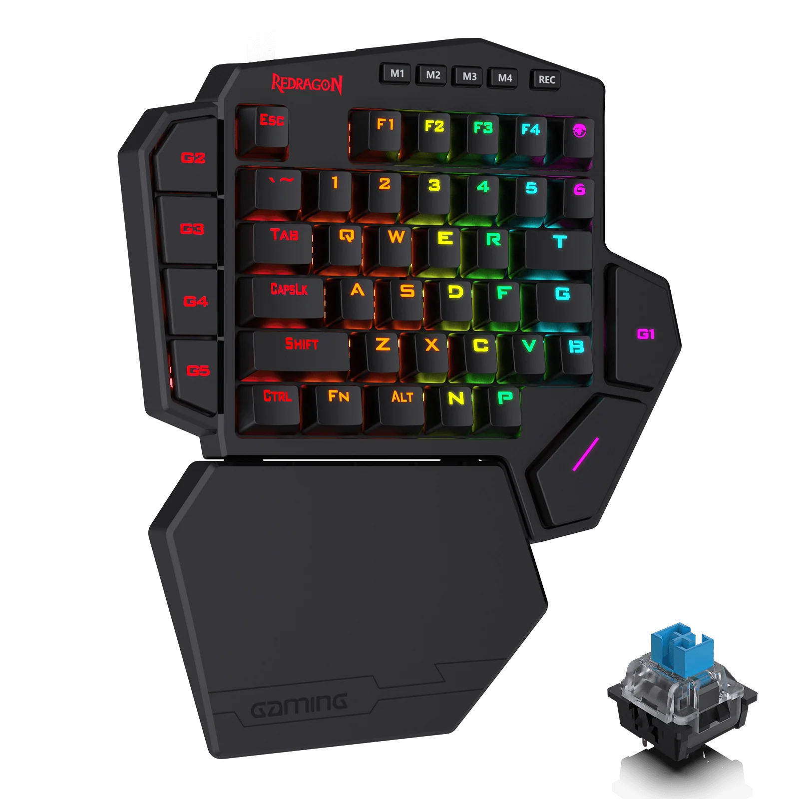 DITI K585 Pro Wireless One-Handed Gaming Keyboard - Image 15