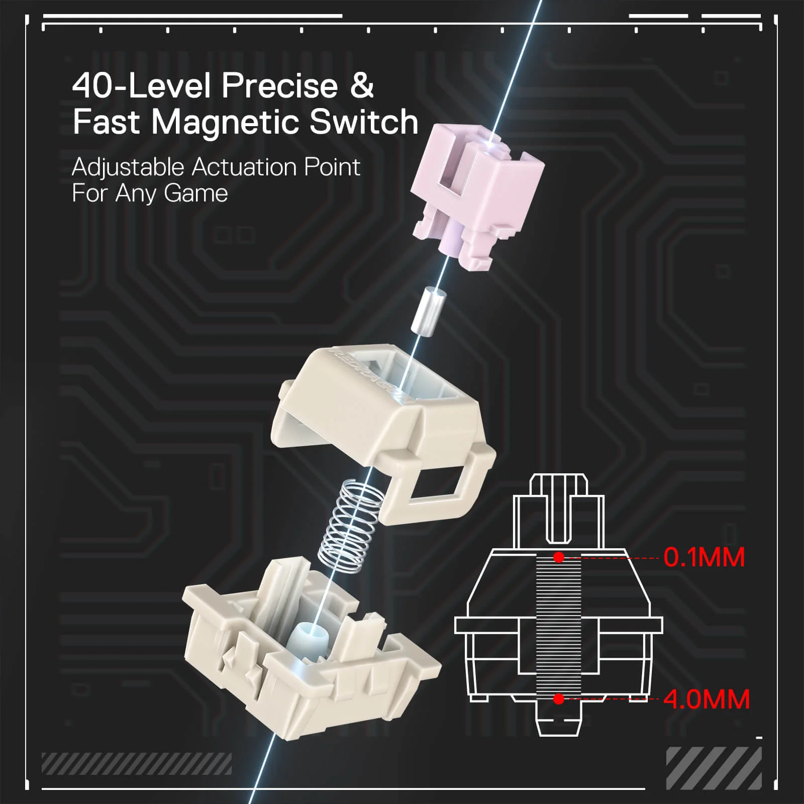 FIZZ K617 (Magnetic Hall Effect Keyboard) - Image 4