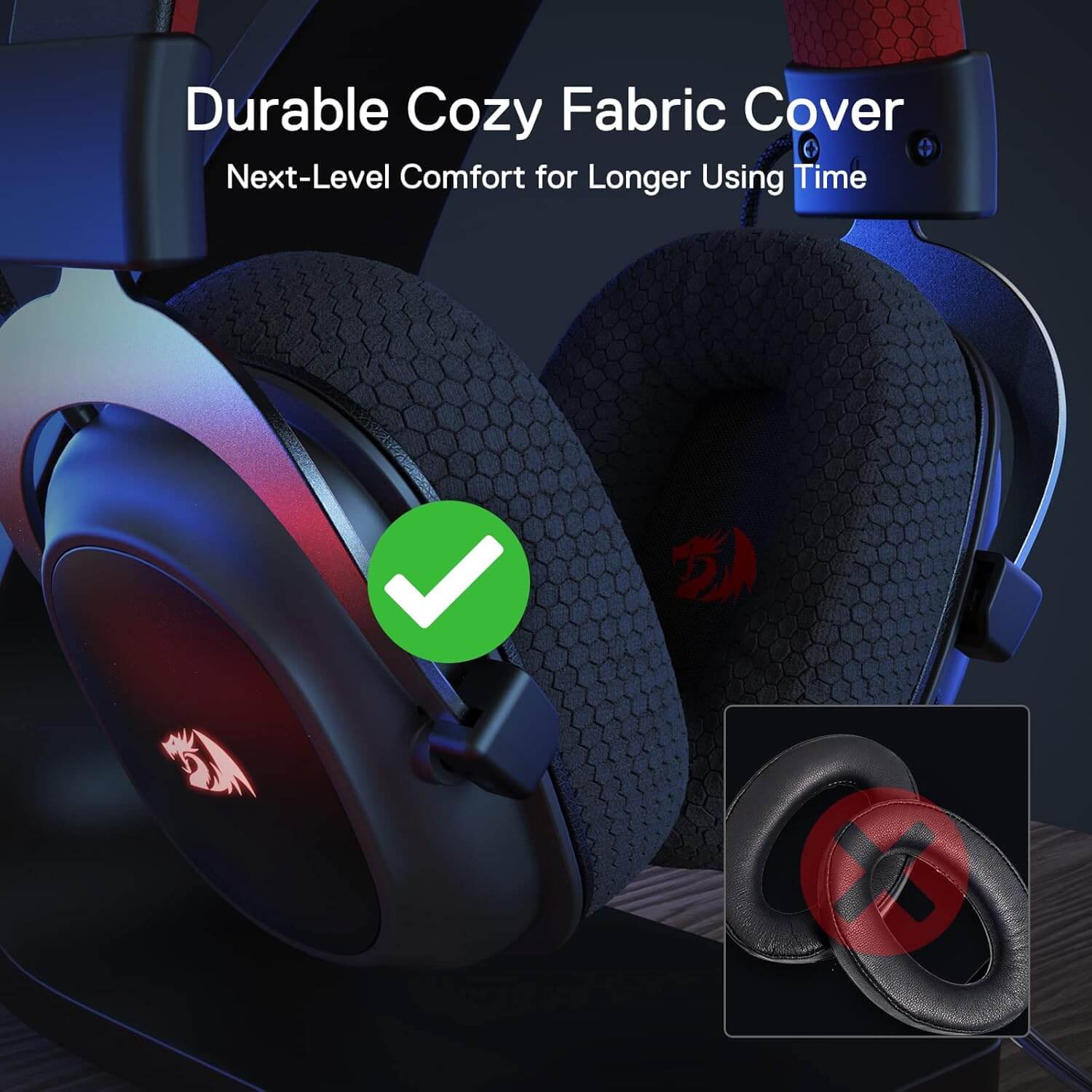 H510 ZEUS-X RGB Wireless Gaming Headset - Image 8
