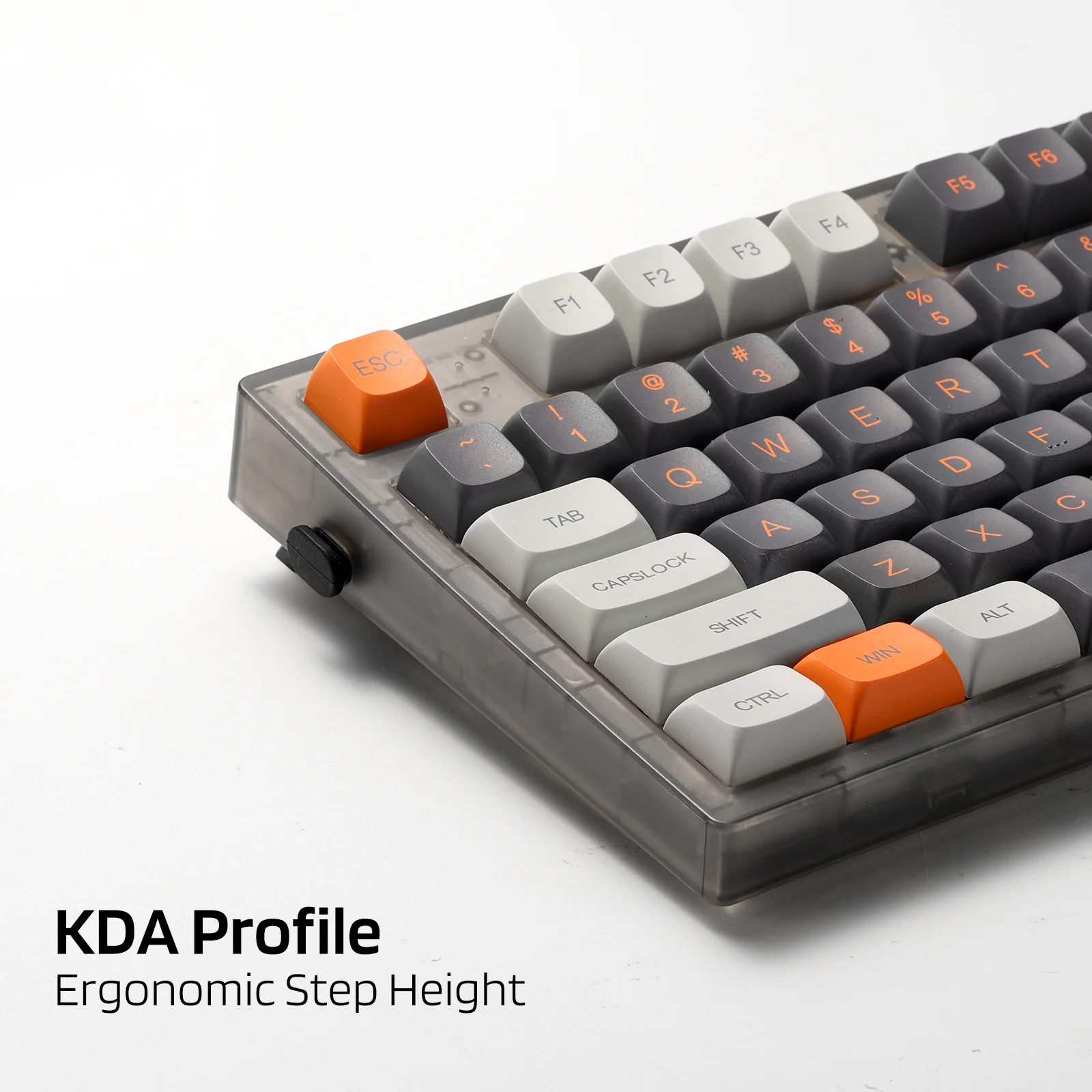(Only Keycaps) Redragon x LTC PBT Double Shot 112-Key Pudding Keycaps Set, KDA Profile for ANSI Layout 61/68/84/87/98/104 Keys Mechanical Keyboard, with Keycap Puller - Image 7