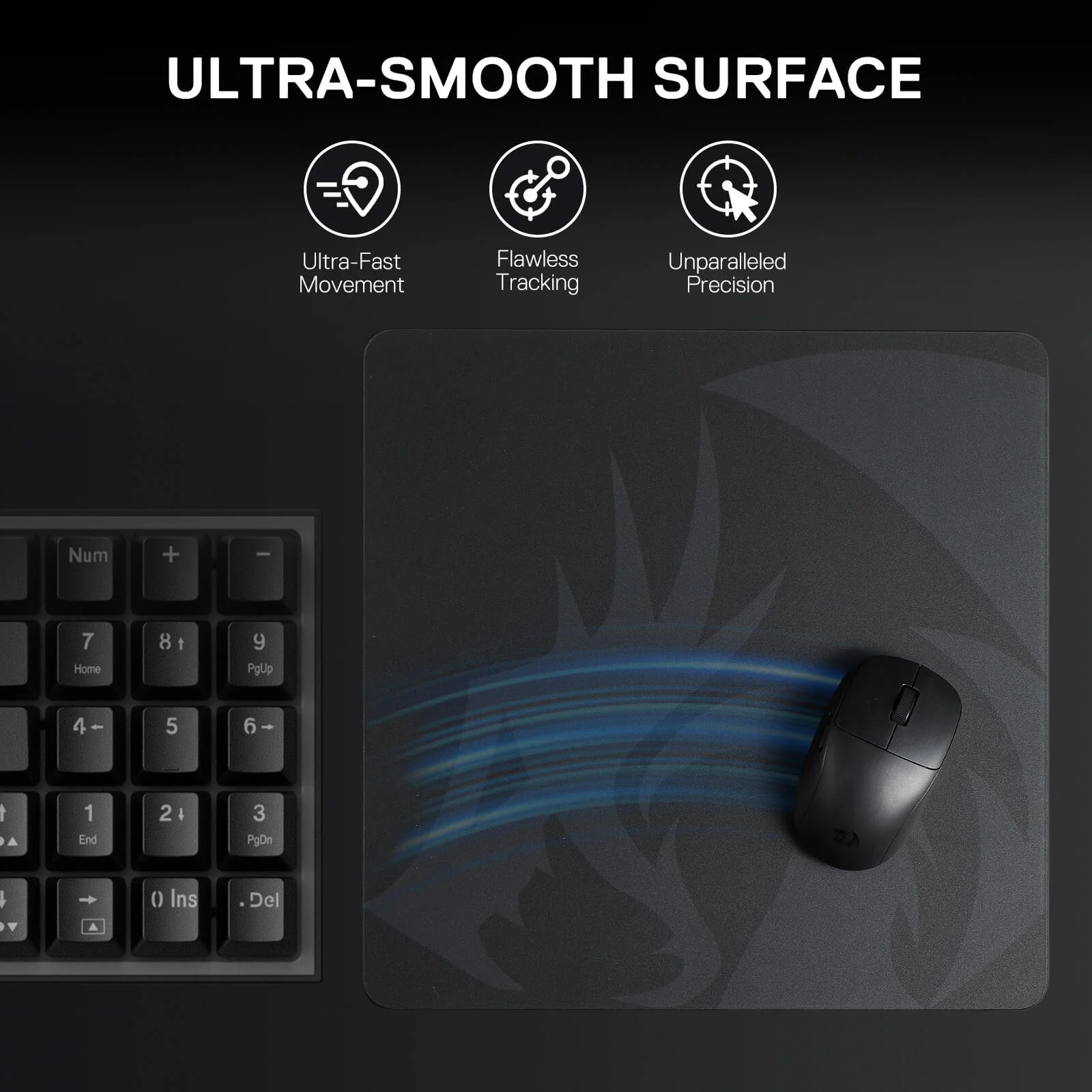 PG1M Glass Gaming Mouse Pad - Image 5