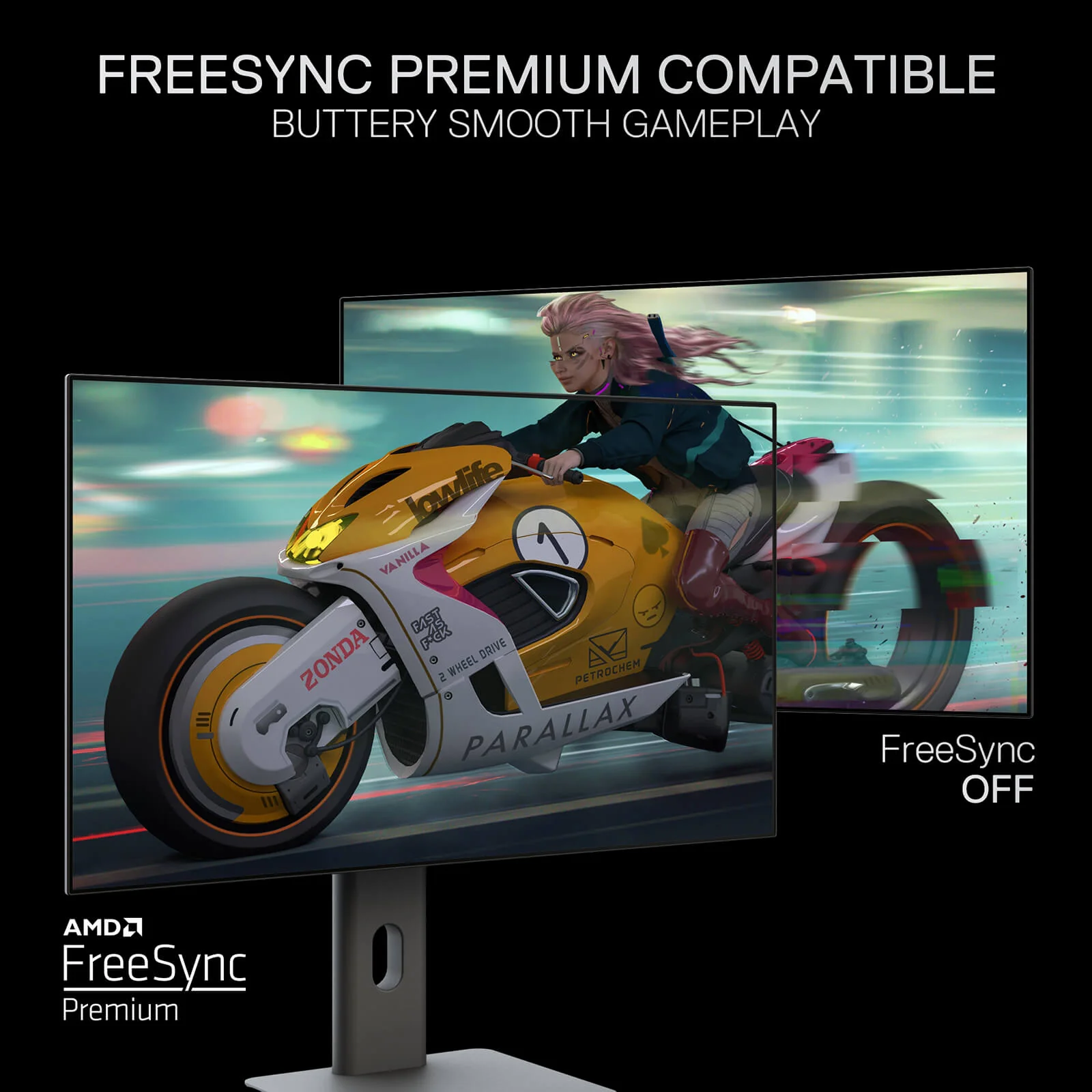 REBELLION GM27 27" OLED Flat Gaming Monitor - Image 6