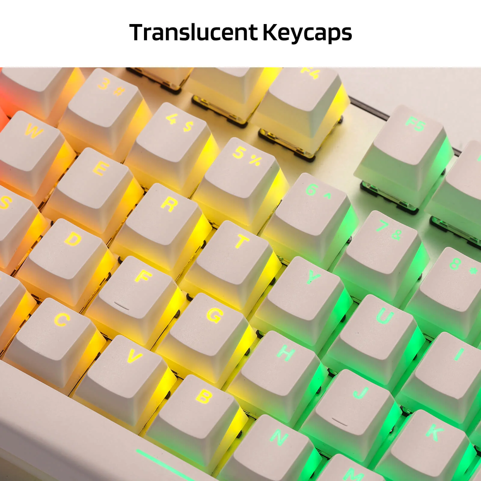 (Only Keycaps) Redragon X LTC 117-Key OEM Profile PBT Double Shot Keycaps Set - Image 7