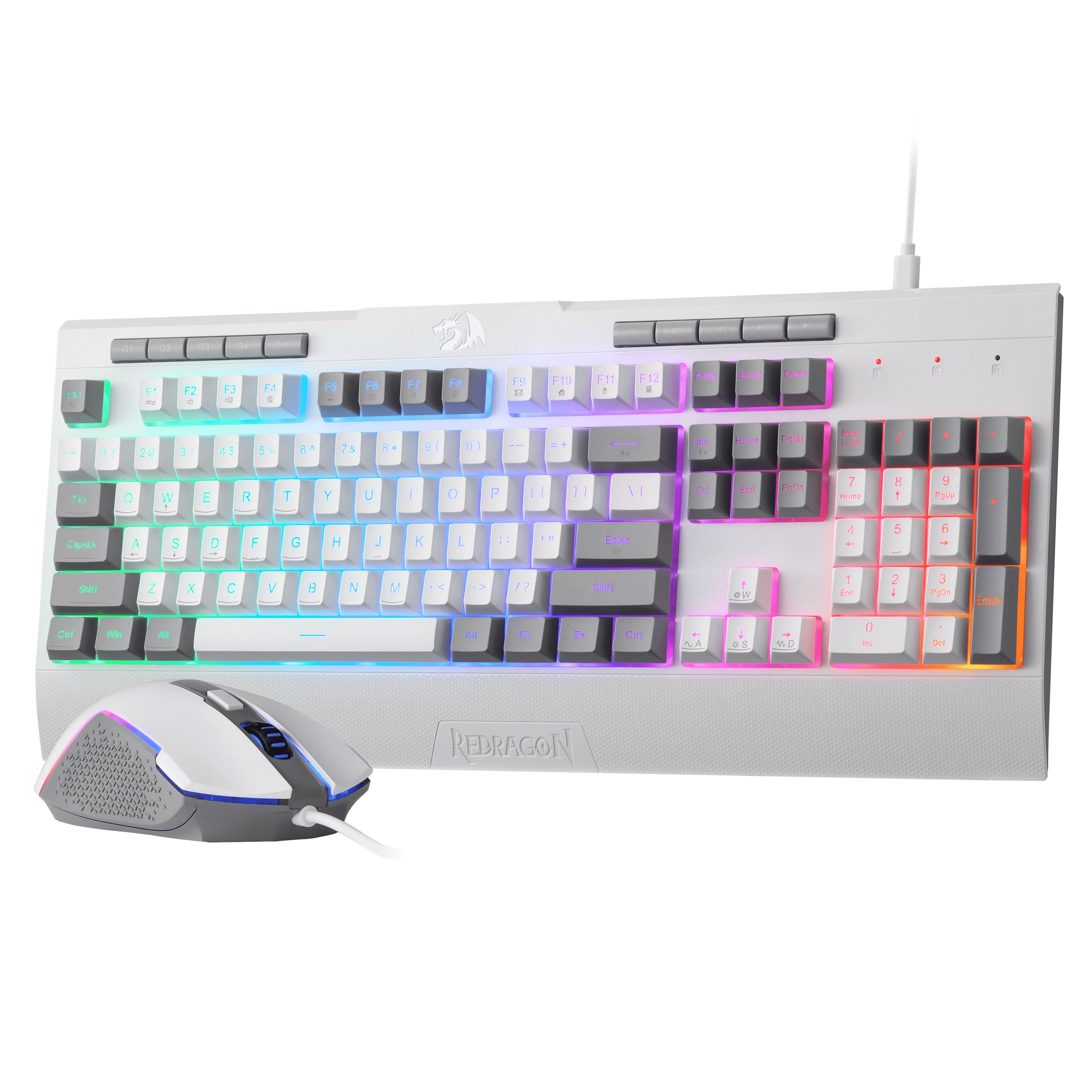S151 Membrane Gaming Keyboard & Mouse Wired Combo - Image 2