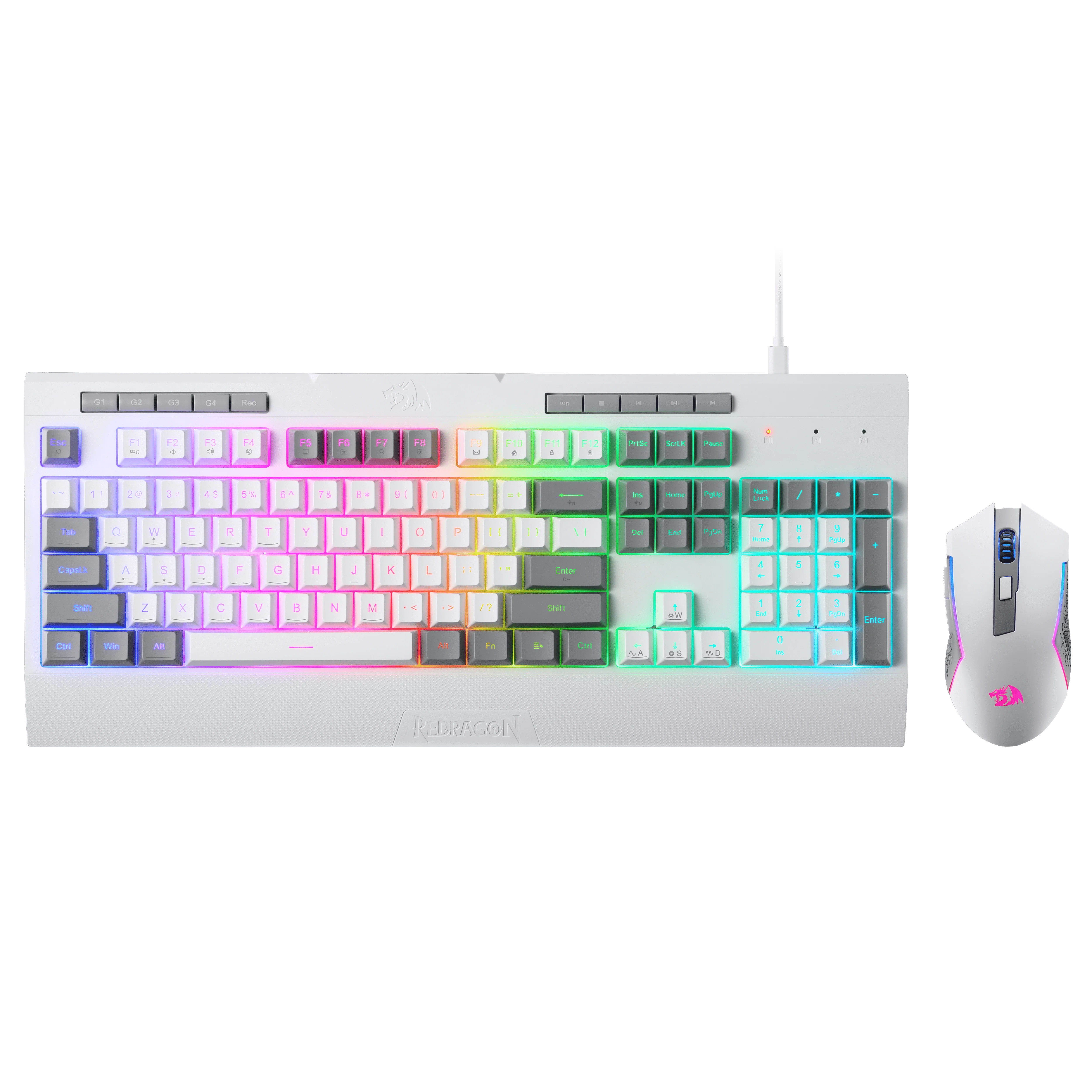 S151 Membrane Gaming Keyboard & Mouse Wired Combo - Image 20