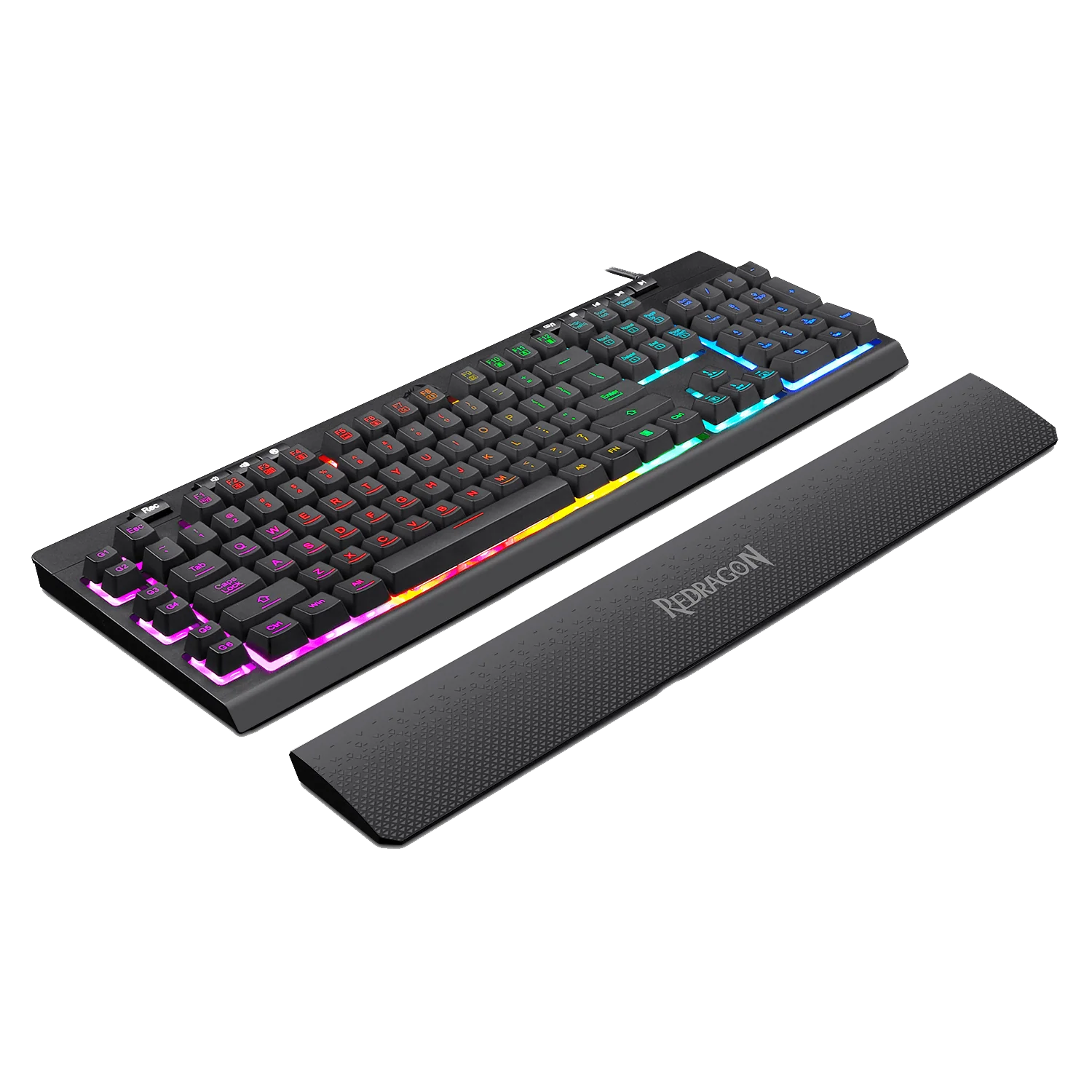 SHIVA K512 Membrane Gaming Keyboard - Image 5