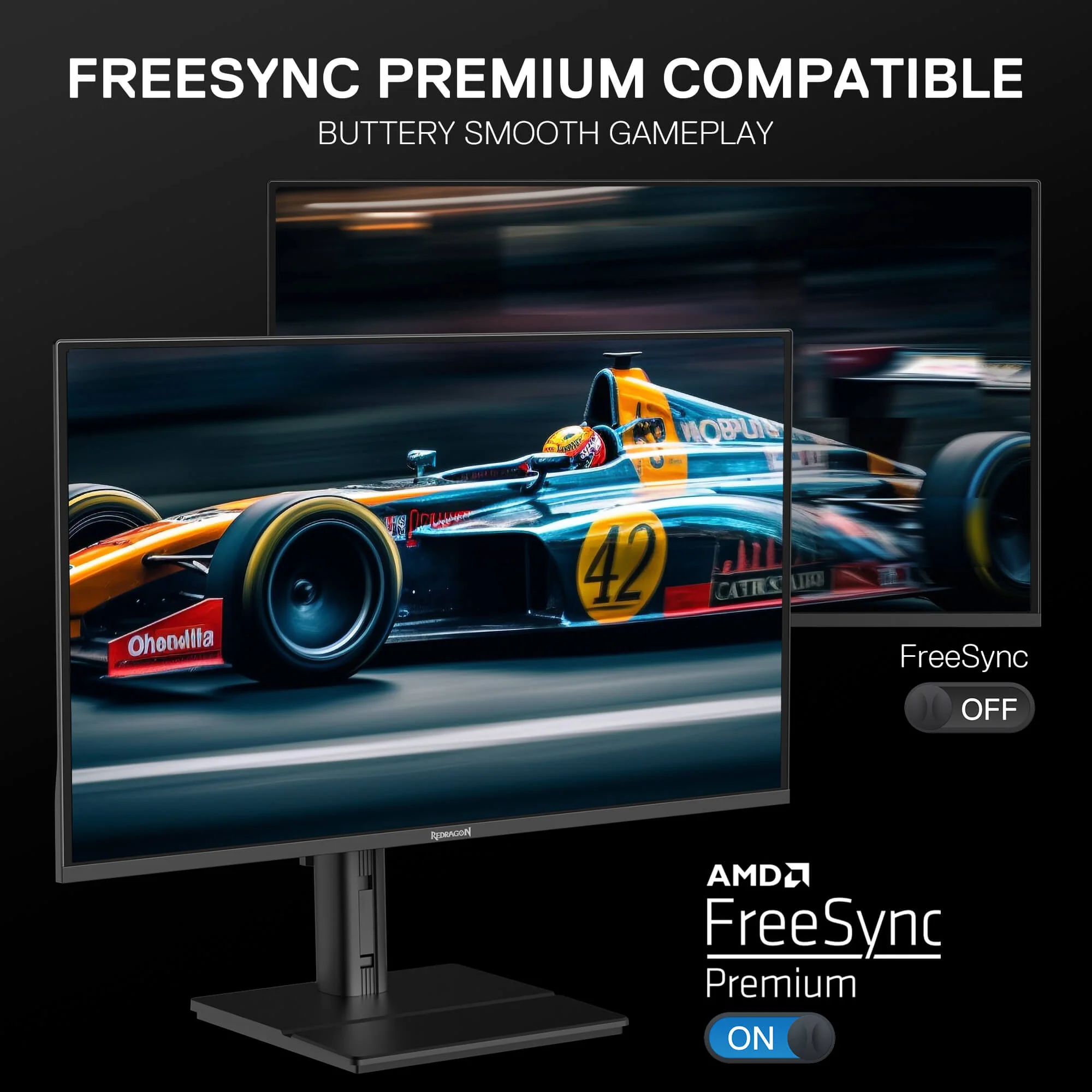 STARGLITTER GM272 27" OLED Flat Gaming Monitor - Image 6