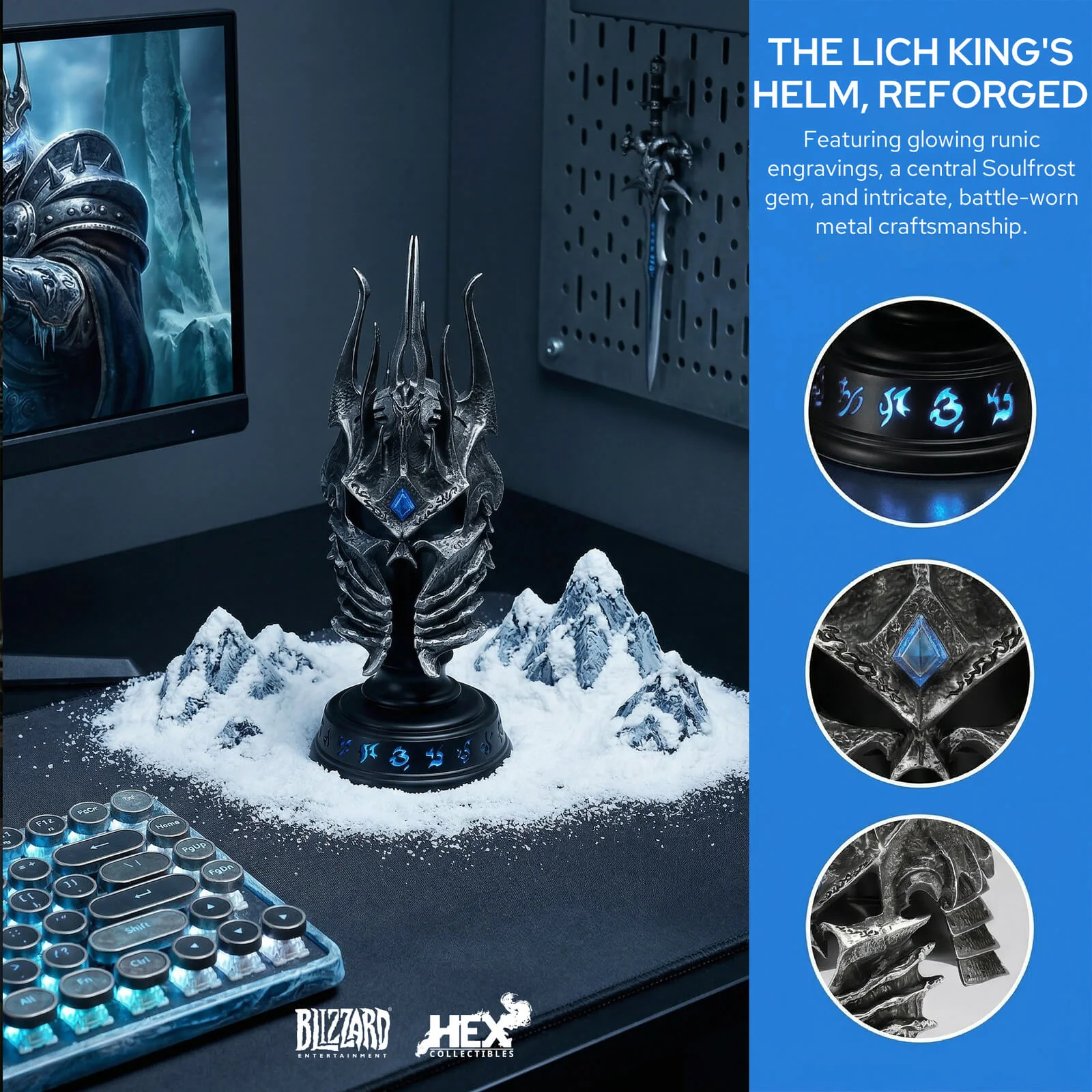 World of Warcraft Helm af Domination Replica Collectible - Image 4
