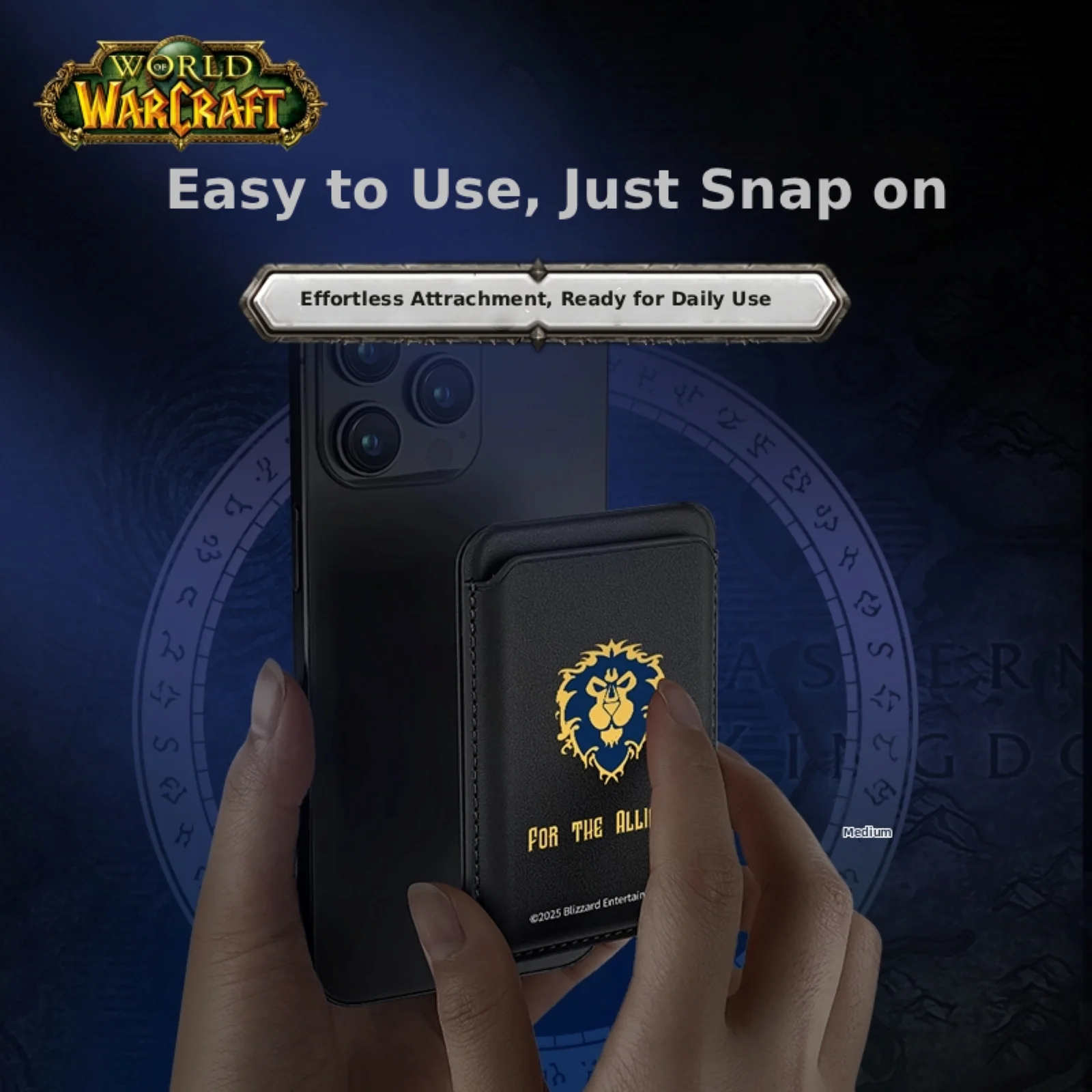 World of Warcraft Magnetic Wallet Doubles as Phone Stand - Image 5